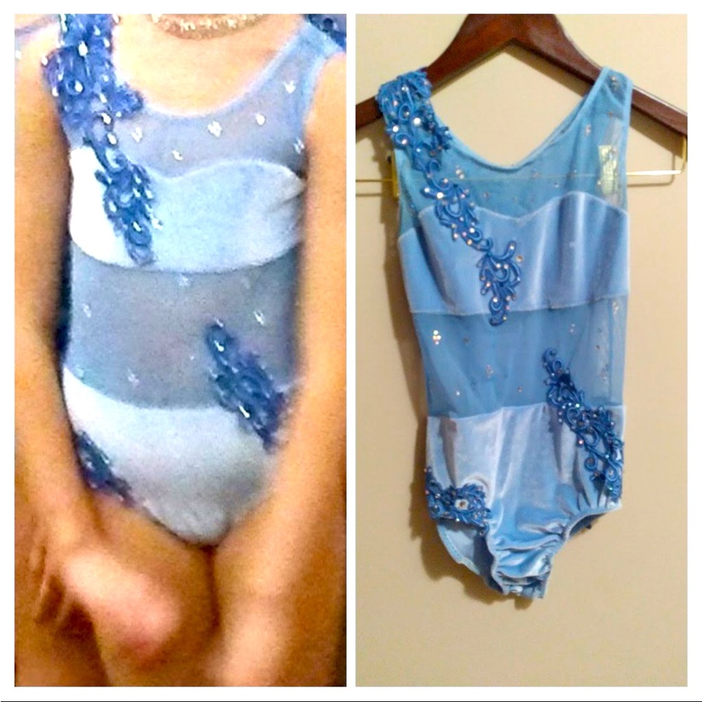 Lyrical leotard with hair piece child small